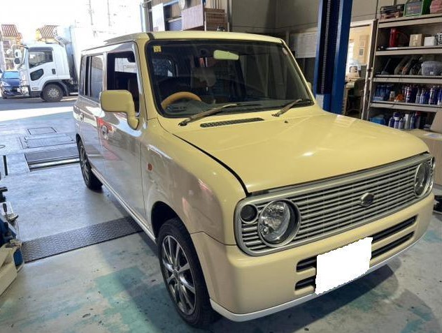 スズキ　アルトラパン　CBA-HE21S　車検整備